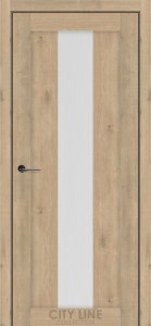 Дуб Монако/Сатин білий 